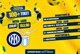 AdmiralBet 100+ tiket - Arnautović, Mhitarjan i "tuča" na "Meaci" za kvotu 153,90